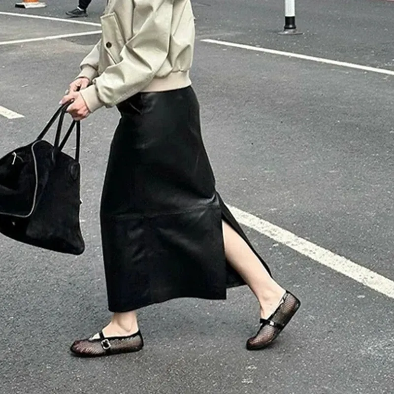 Sandals Summer Mesh Hollow Women Flats Shallow Loafers Beach Walking Designer Shoes Comfort Retro Female atillas_voghion.com
