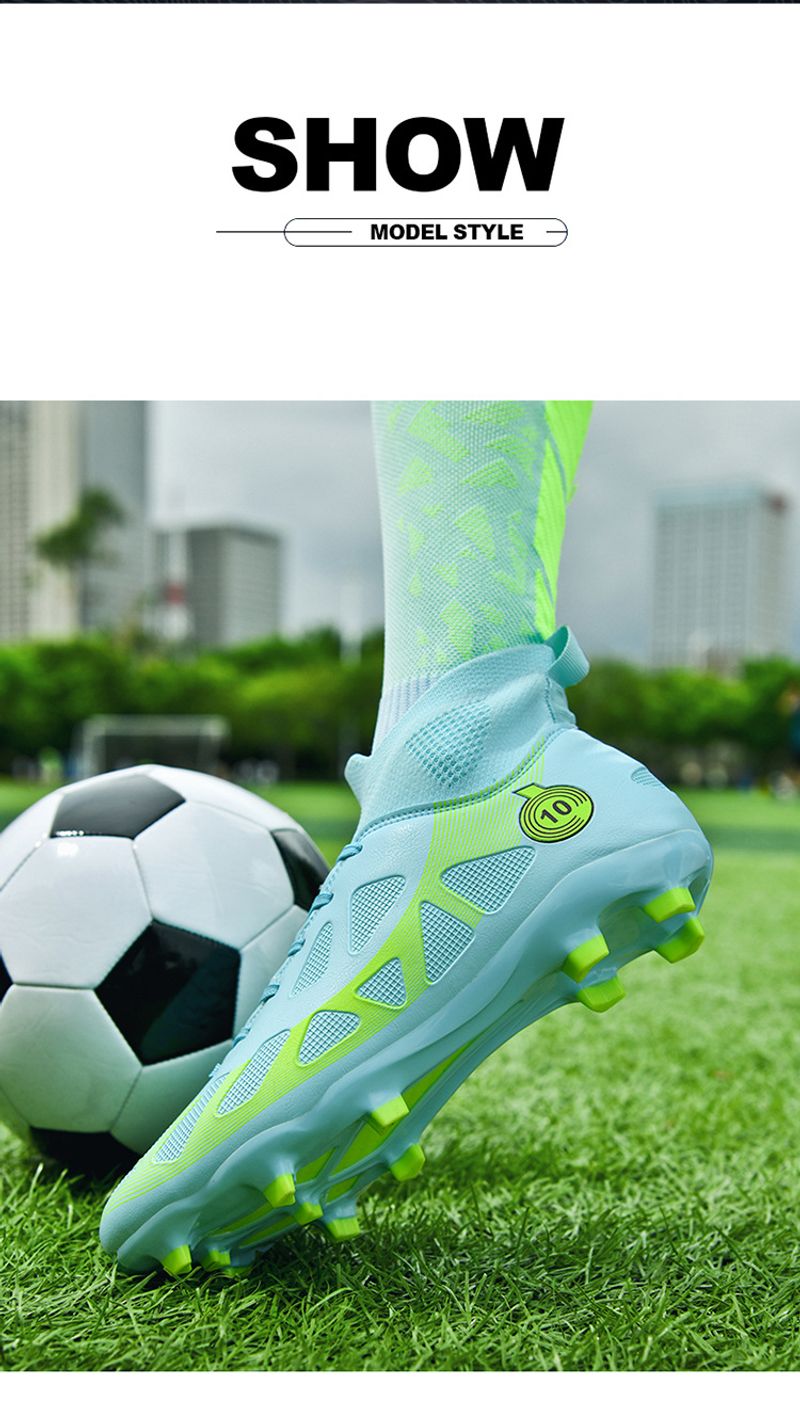 High Top 2023 Herbst Neue Lange Kurze Nagel Fußball Große Größe 46 Jungen Erwachsene Sport Schuhe_voghion.com