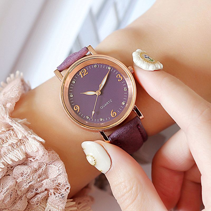 Yamaler Luminous Quartz Charming Adjustable Holes Pointer Design Bracelet Watch for Daily Wear_voghion.com