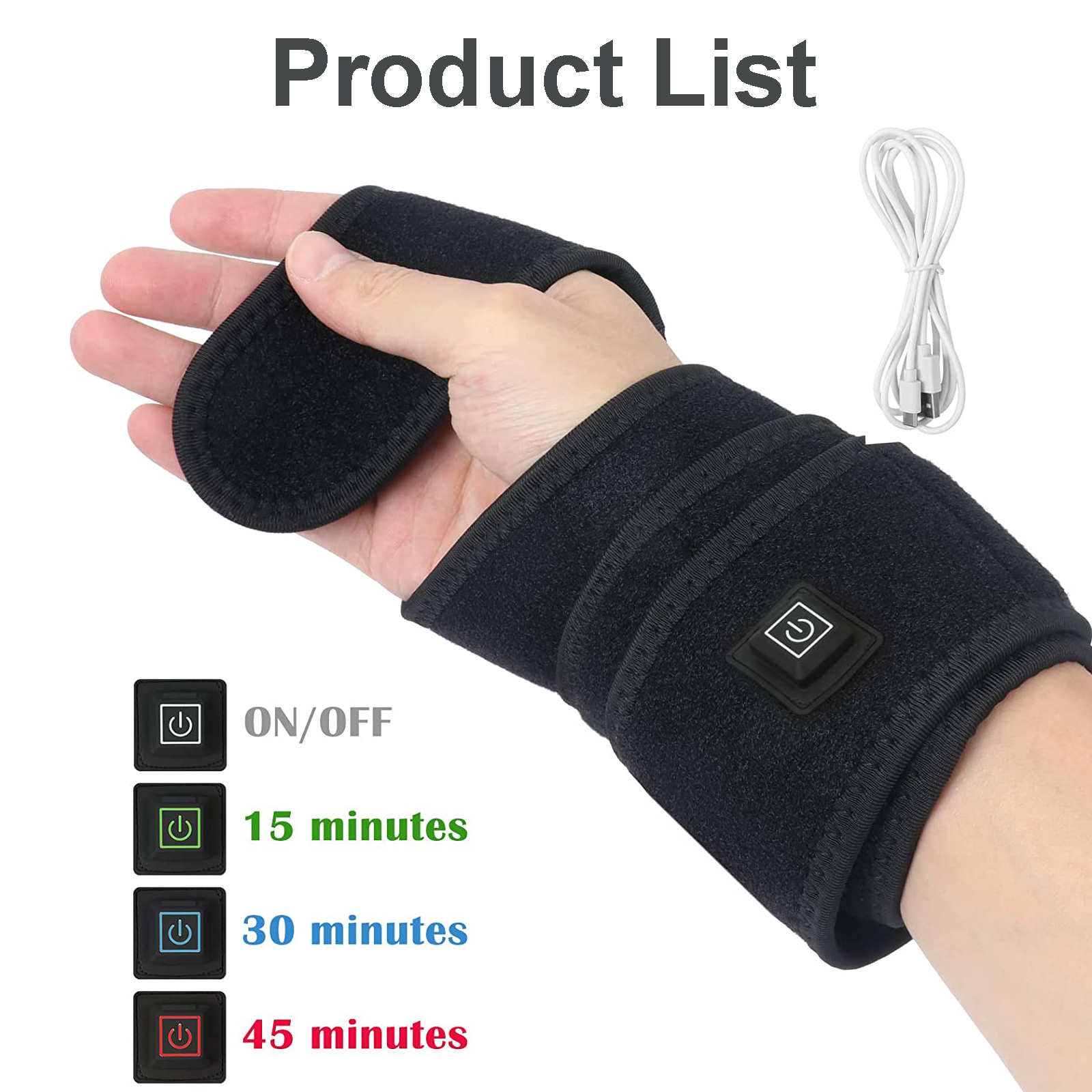 Rotlichttherapie-Infrarottherapie-Gurt-Kinn-tragbare Laser-Lipo-Schmerzlinderung für den Hals_voghion.com