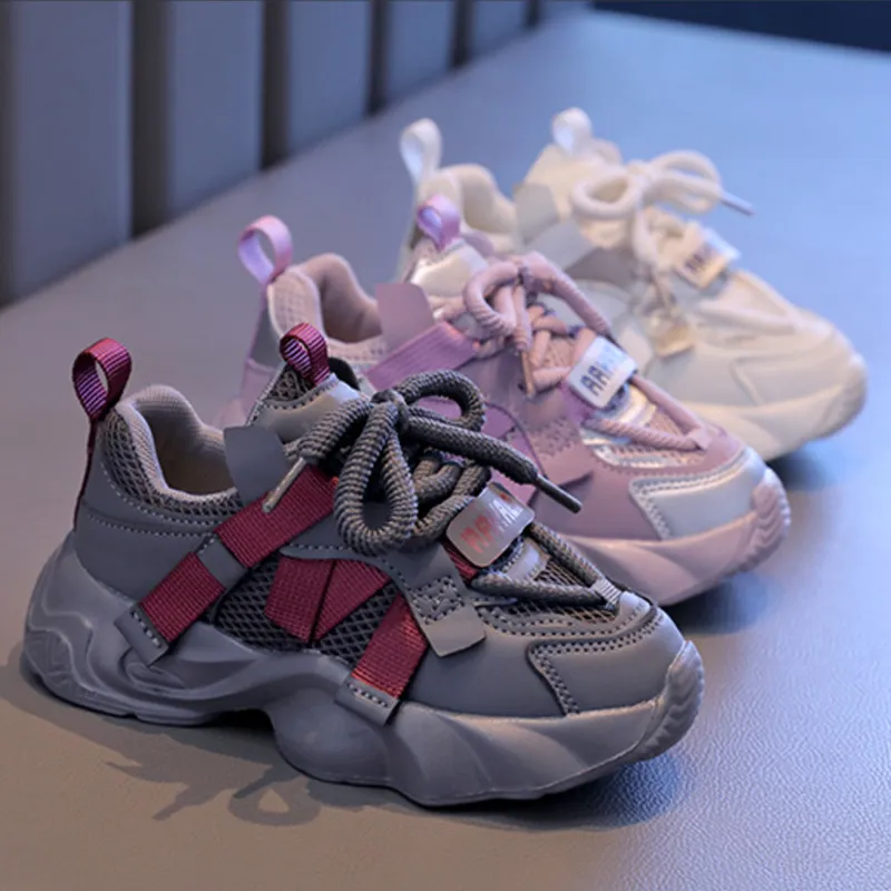 Kids Sport 2025 Fashion Girls Youth Sneakers Winter Autumn Toddler Happysteps Boys Outdoor Running Shoes Sizes US 10C-5Y_voghion.com