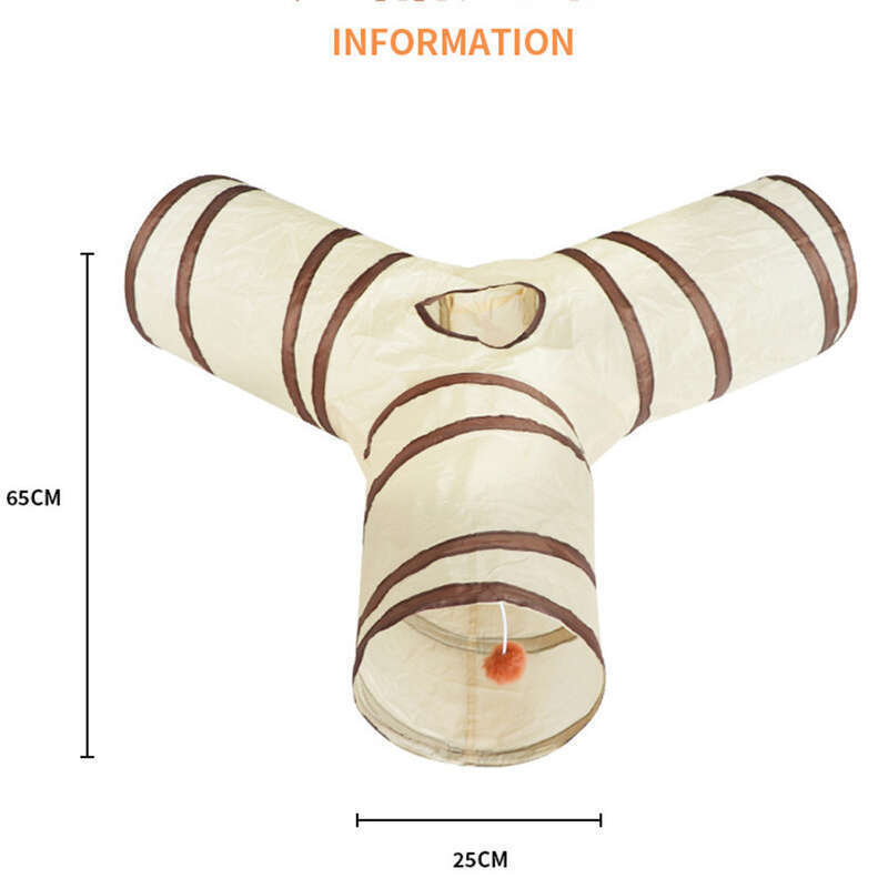 Polyester Foldable And Storable Integrated Pet Storage Wholesale Cat Tunnel Toys For All Seasons_voghion.com