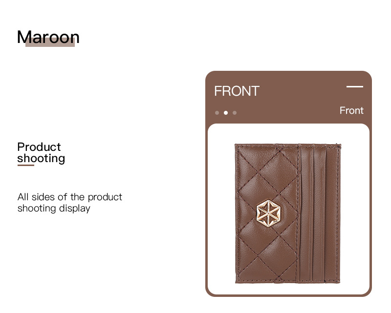 BOISEEN nuovo porta carte per donna versione coreana sottile porta carte d' identità multi-card in rilievo porta carte di credito mini porta carte di credito all'ingrosso_voghion.com