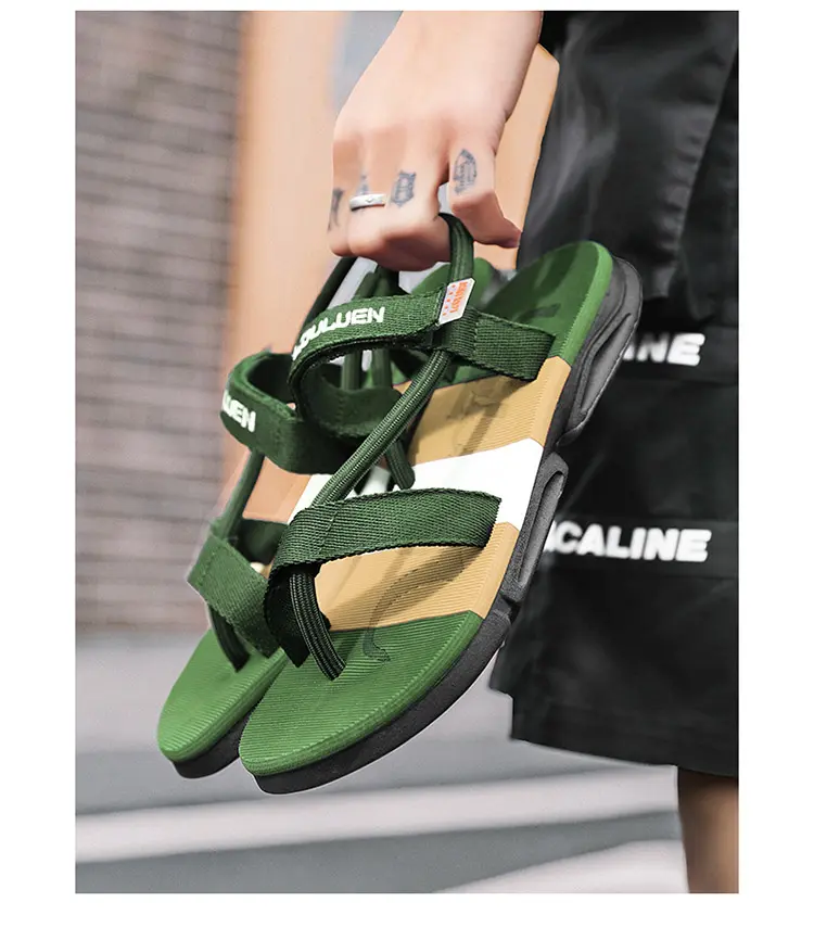 Sandali estivi da uomo scarpe traspiranti alla moda e comode_voghion.com