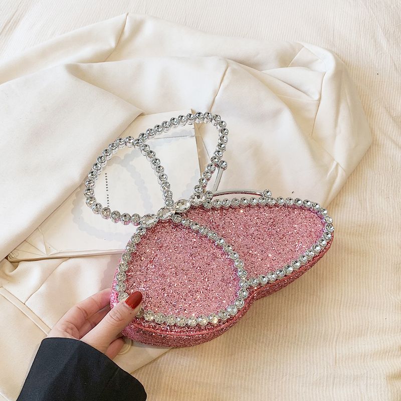 Fairy Sparkg Abend Mini Edelstein handgefertigt Dia Rhie Hand Crossbody kleine Tasche_voghion.com