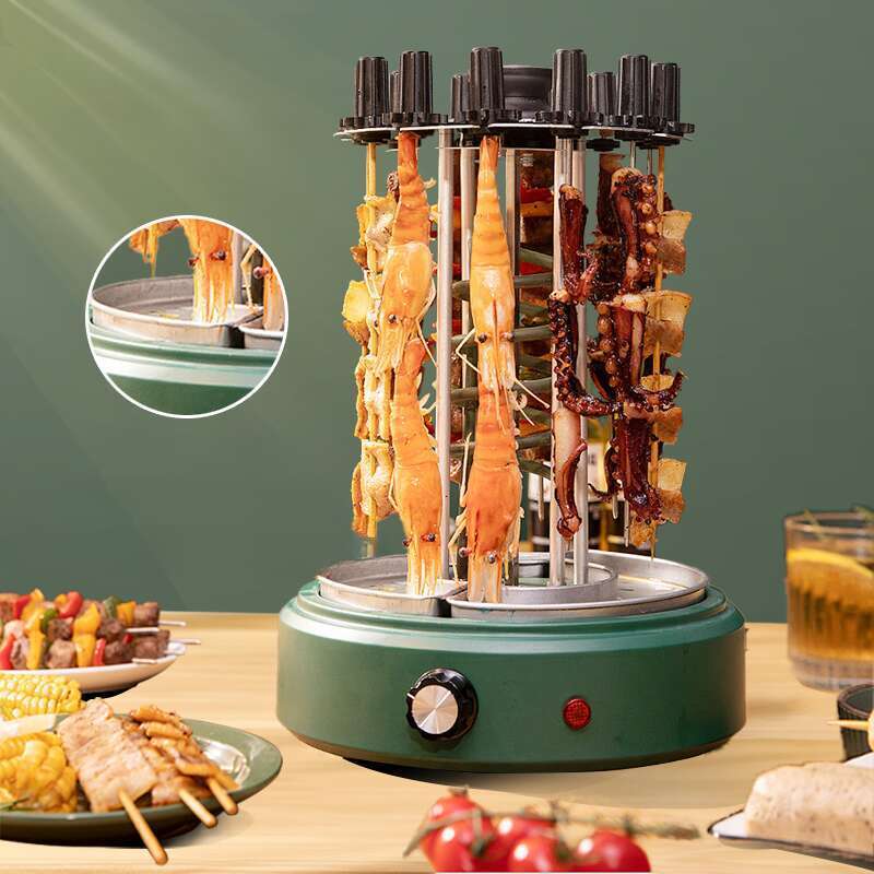 [94% gunstig vurdering] Grillovn, Elektrisk Grill String Grillmaskine, Røgfri, Fuldautomatisk Rotation,_voghion.com