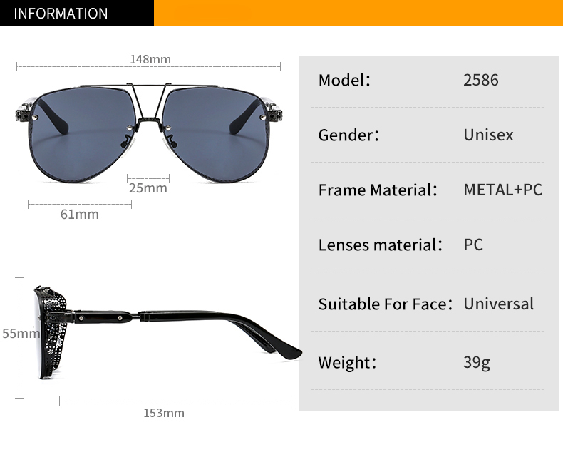 New Hollow Paern Oval Sunglasses Men Women Trend Brand Designer Meal Alloy Frame Gradiens Lens conspicuous_voghion.com