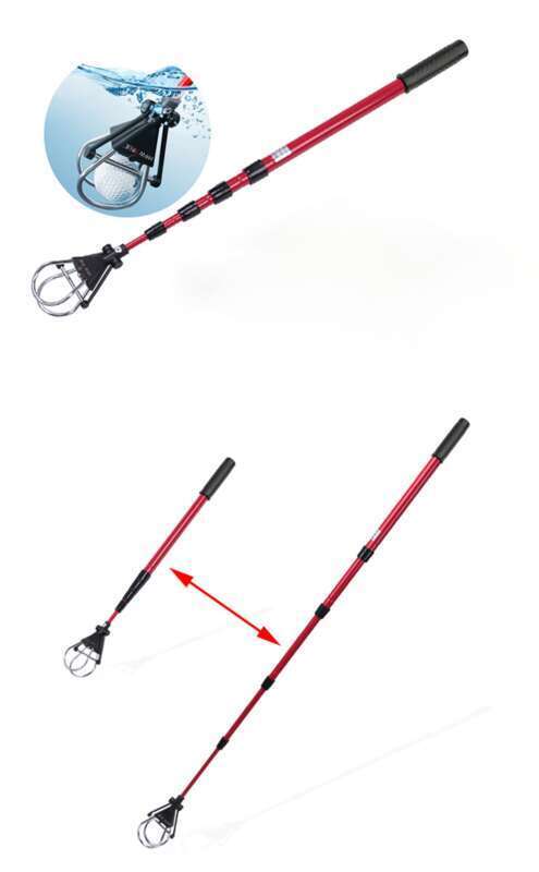 A New Convenient Choice For Picking Up Golf Balls: Straight Rod Short Five Section Ball Picker, Worry Free When Playing Golf_voghion.com