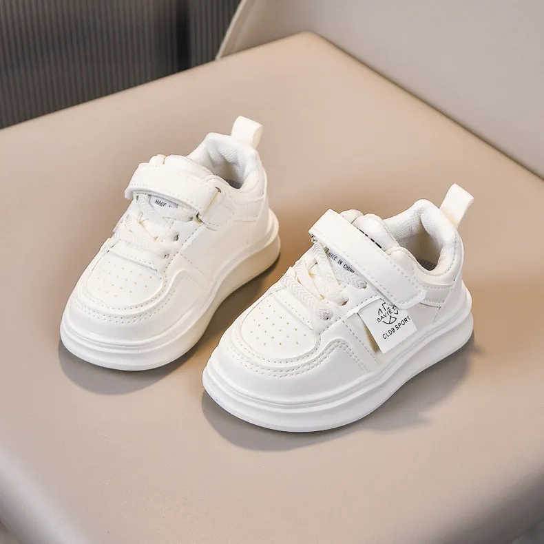 Kids Sneakers White Pink Black Children Casual Littlesprouts Boys Girls Toddler Outdoor Sports Trainers Shoes Sizes 22 -_desvips.com