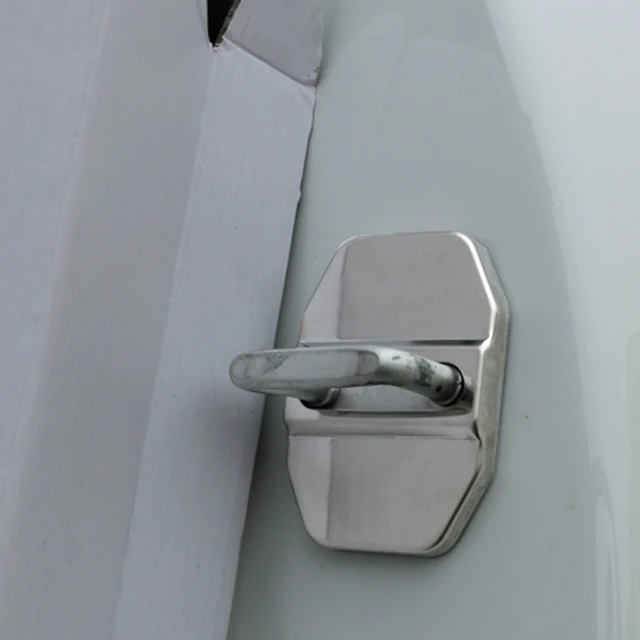 1 gab. automobiļu detaļu metāla durvju slēdzenes aizsargapvalks pret skrāpējumiem automašīnas ārējie dekoratīvie aksesuāri benzīnam_voghion.com