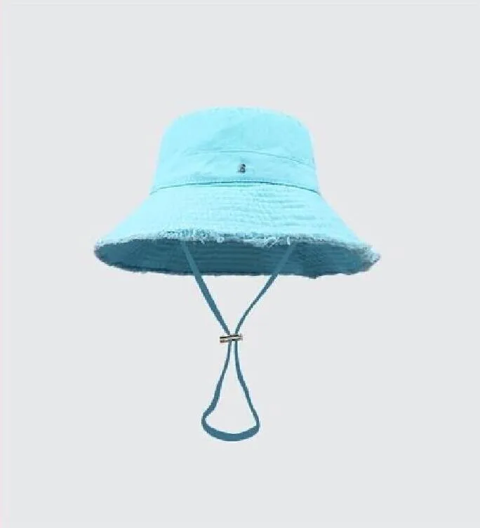 Bonnet de vacances en paille pour visiteur, belle casquette pour homme et femme, large chapeau d'été, bob à bord, artichaut, design, couleur unie_voghion.com