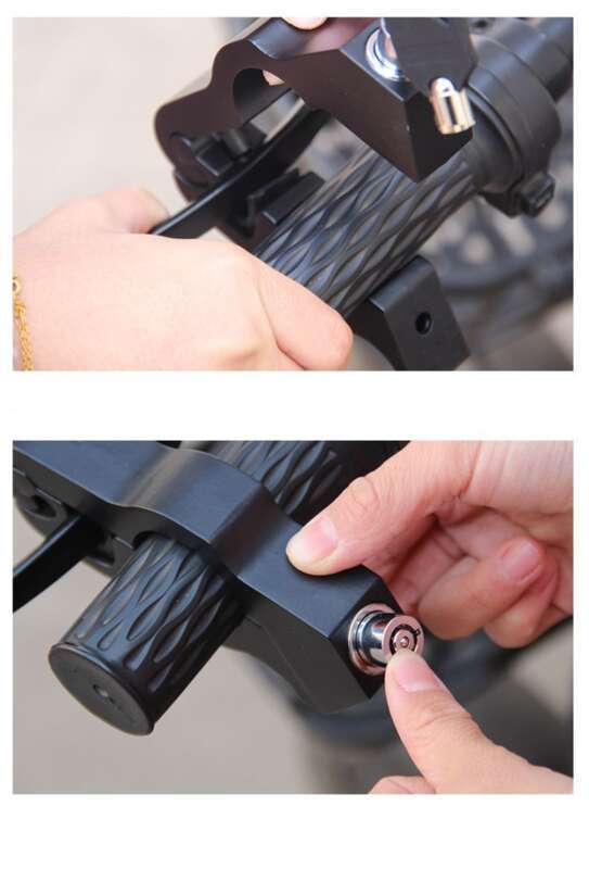 Electric Handlebar Universal Bicycle Handle Motorcycle Brake Electric Bike Anti-theft Lock_voghion.com