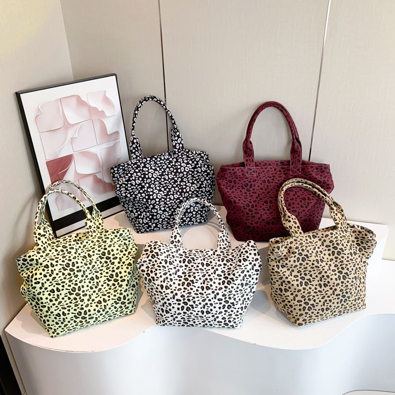 2024 versione coreana Ins Wind große Kapazität Leopardenmuster Tasche Damen neue Modeliterarische_voghion.com