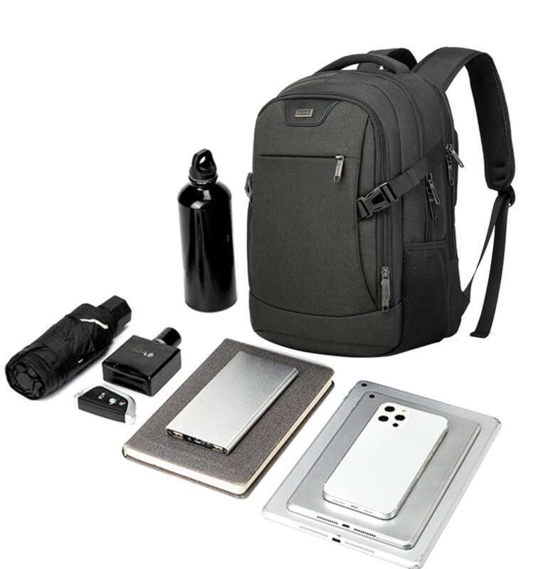 New Multi-use Backpack, Large Capacity, Lightweight Travel Laptop Bag For Students With USB Port & Headphone Jack_voghion.com