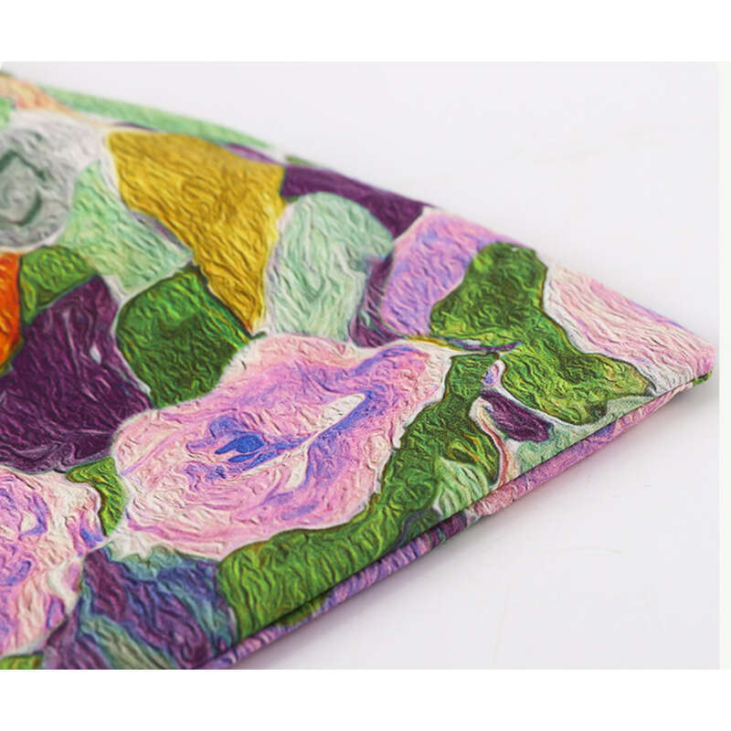 Frühling und Sommer neue Ölgemälde Kunst Schulter große Kapazität Leinwand einfache kleine Blume_voghion.com