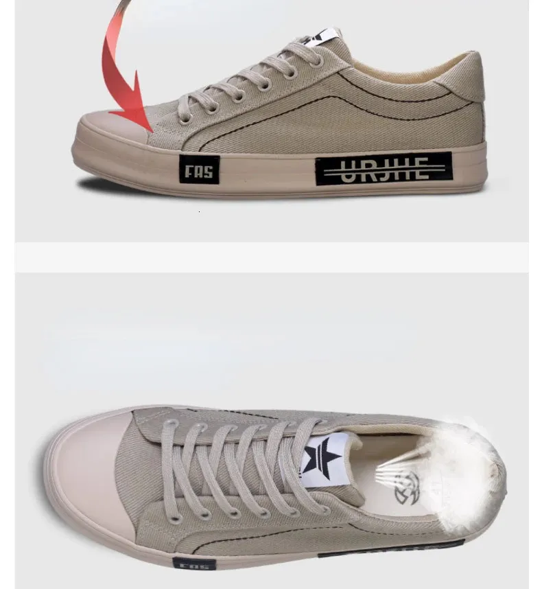Hochwertige Herren-Canvas-Mode, bequeme Herren-Freizeitschuhe, atmungsaktiv, flach, zum Schnüren, für den Außenbereich, rutschfeste Herren-Sneakers 250225_voghion.com
