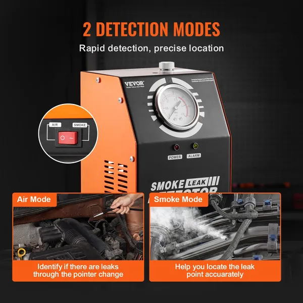 Auto rookmachine lekkagedetector voor voertuigdiagnose_voghion.com