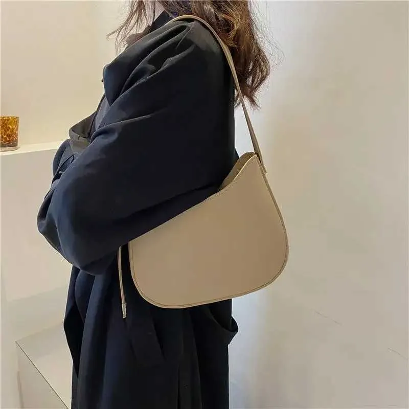 Kadınlar için Rahat Omuz Çantası PU Deri Yarım Ay Çapraz Çanta Messenger Çanta ve Cüzdan Alışveriş Telefon ÇantasıC241105_voghion.com