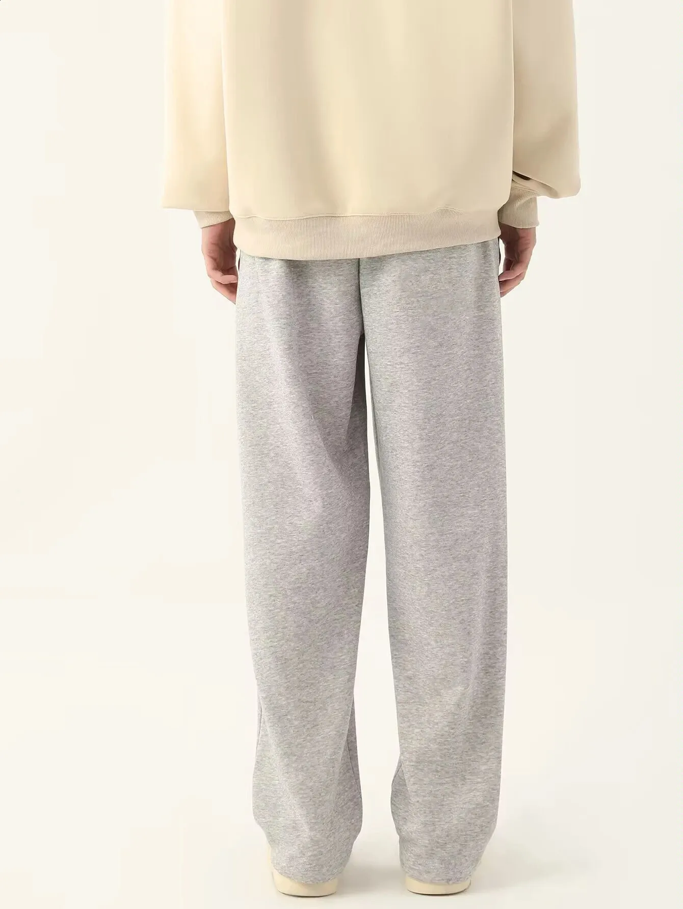 Pantaloni da jogging alla moda, traspiranti, neutri, da uomo, larghi e da esterno, 240822_voghion.com