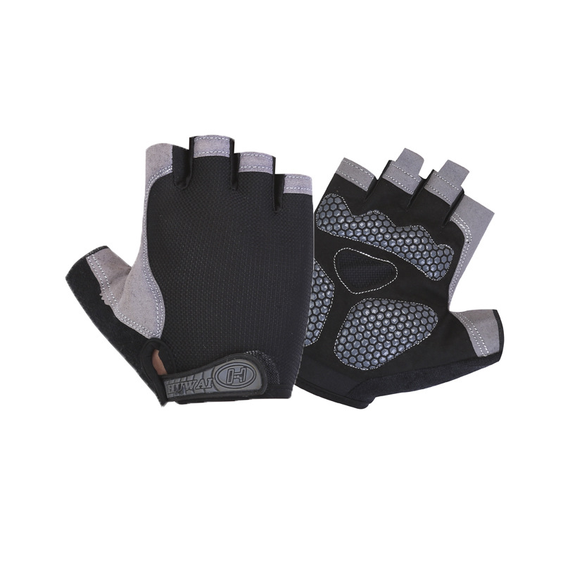 Guantes de fitness para hombre y mujer, de verano, finos, de medio dedo, para deportes, equipo anticapulpo, para entrenamiento, barra horizontal, resistente al desgaste, yoga, ciclismo