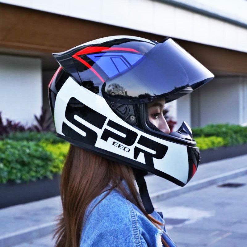 Casco integrale universale per auto elettrica premium transfrontaliera da uomo e da donna, estivo, quattro stagioni_voghion.com