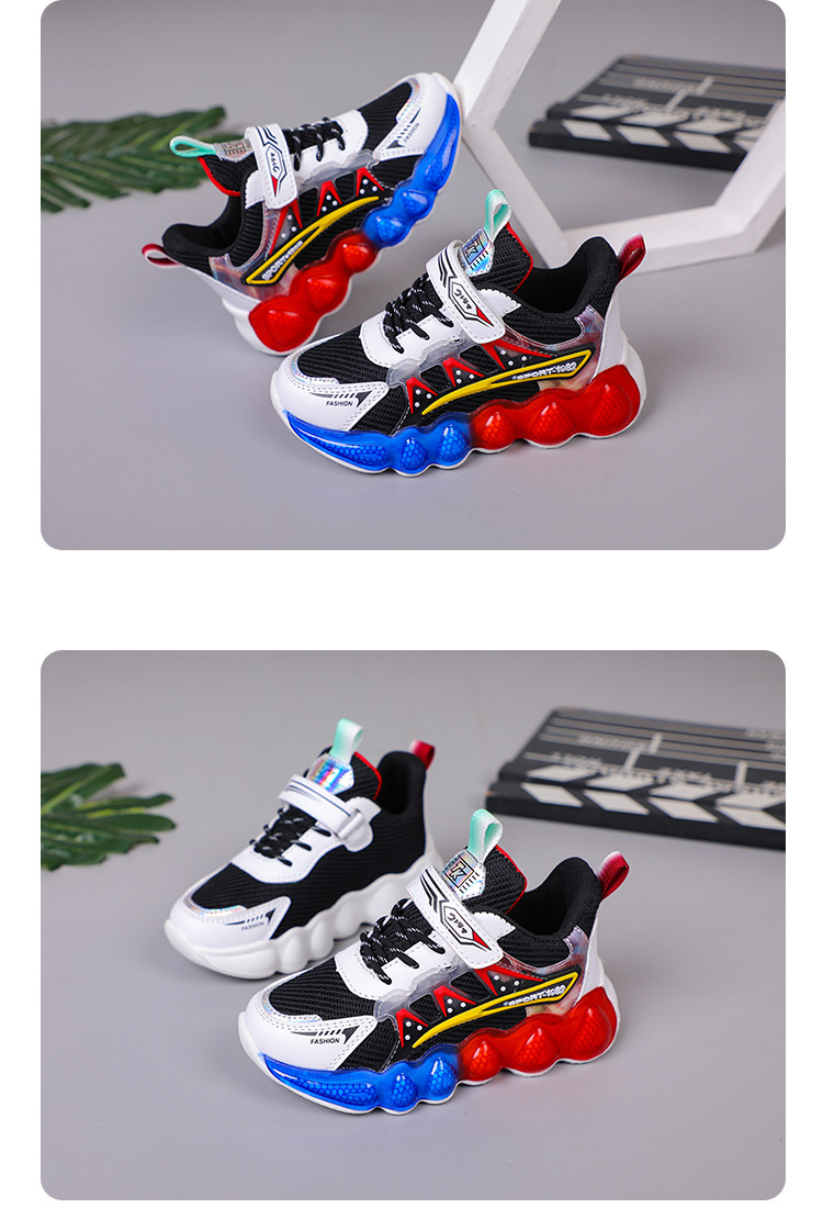 Sports 2024 Spring Autumn New Mesh Breathable Men's and Children's Shoes, Lightweight Soft Sole Running Shoes for Senior_voghion.com