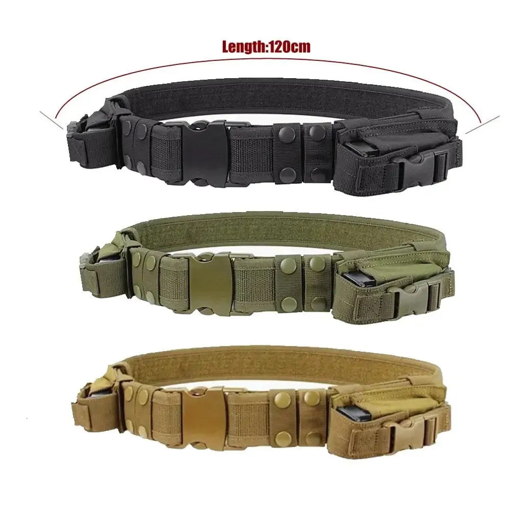 10-in-1-taktische Sicherheitsgürtel, multifunktionaler Pistolenhalfter, Taschenlampenbeutel-Set, Utility-Kit, Dienstgürtel 250715_voghion.com