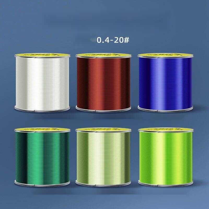 Seda crua alemã de alta qualidade, principal força de tração forte de 500 metros, linha de nylon ultramacia, linha de pesca com vara de mar_voghion.com