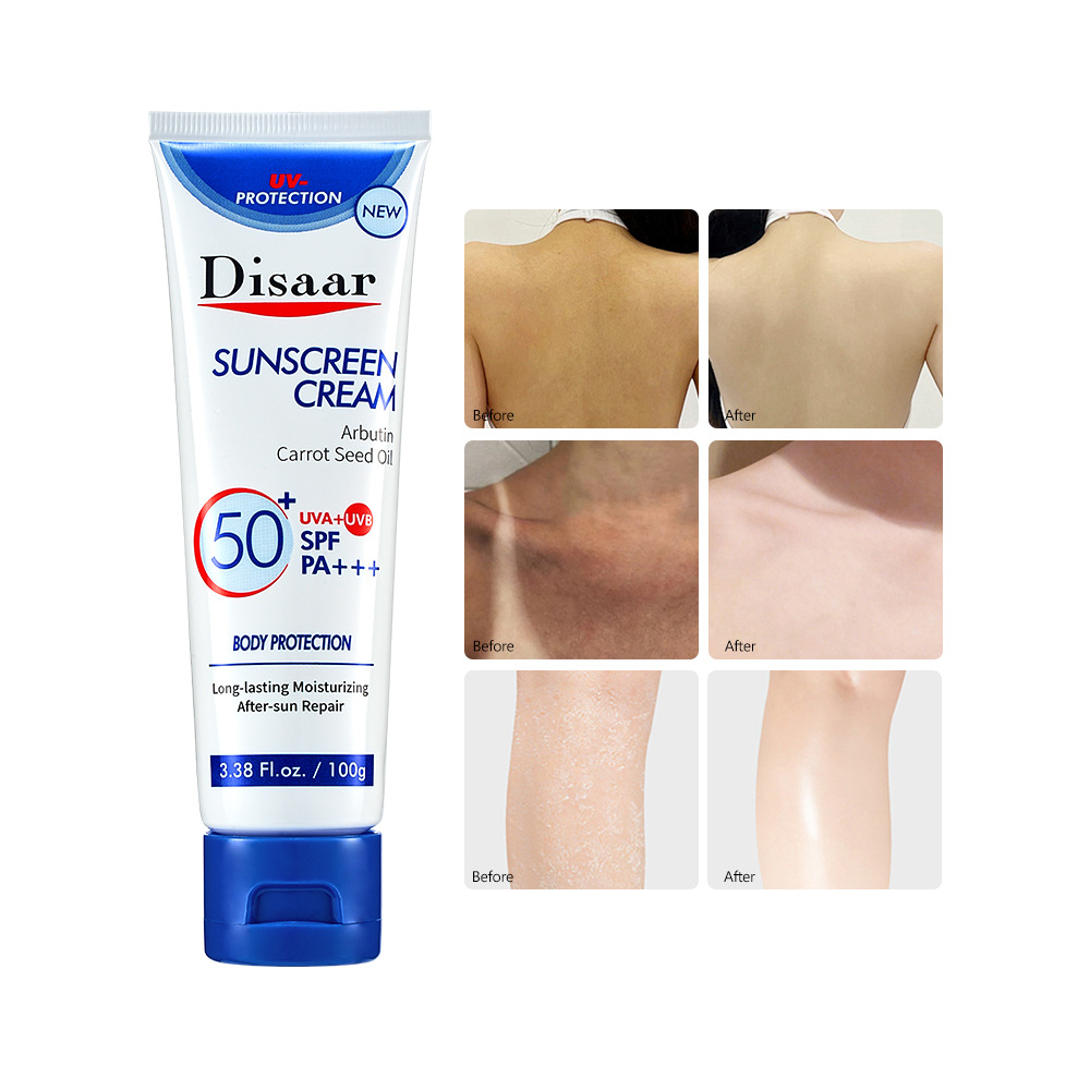 Disaar50g licorice root for arms, thighs, and body sunscreen_voghion.com
