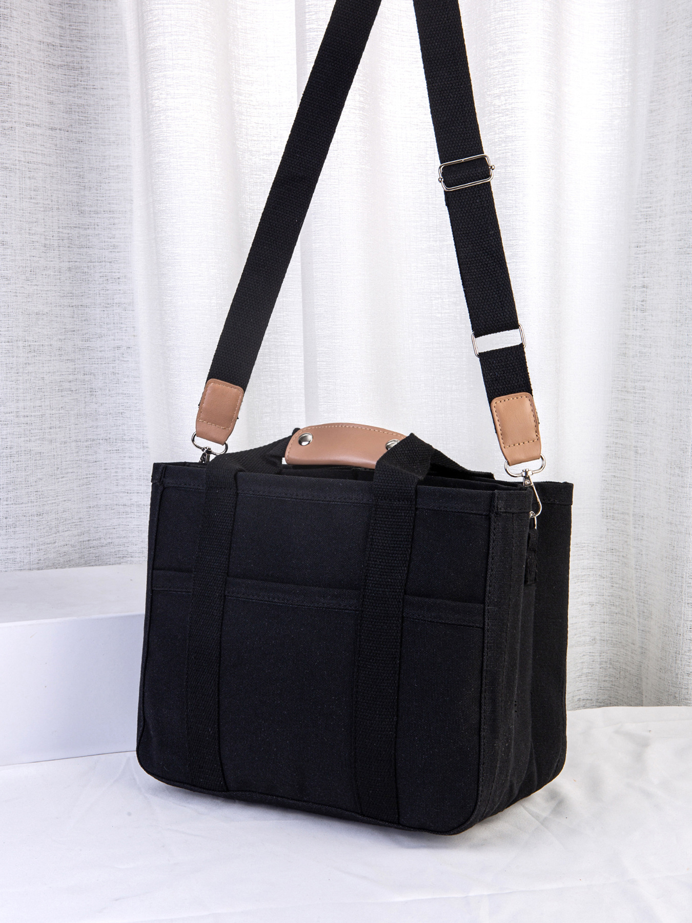 Sacs pour femmes, sac à bandoulière multifonction tendance pour maman et bébé, sac en toile portable pour maman_voghion.com