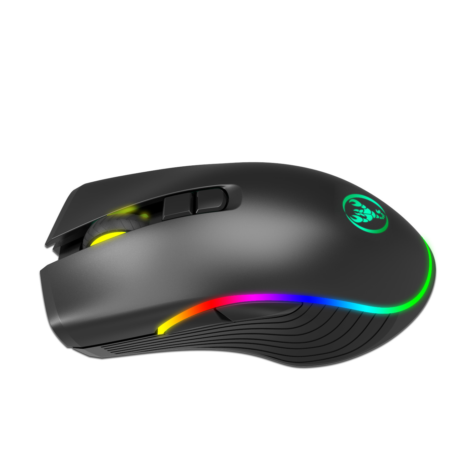 T26 2.4G RGB glowing wireless TYPE-C rechargeable interface seven button gaming mouse hot selling_voghion.com