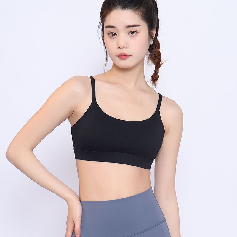 2024 New Summer Yoga Sports For Women With Beautiful Backs And External Wearing Dance Fiess Shockproof Gathering_voghion.com