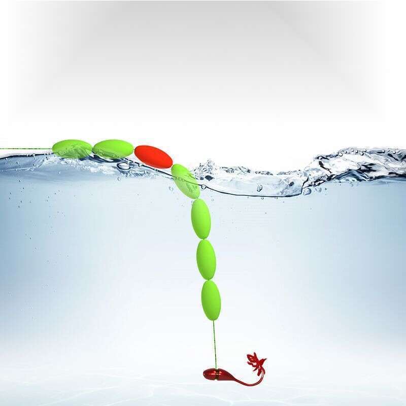 Seven Star Float Mil conjuntos de ganchos amarrados no céu, pesca selvagem tradicional, linha principal de alta sensibilidade, pesca finalizada_voghion.com