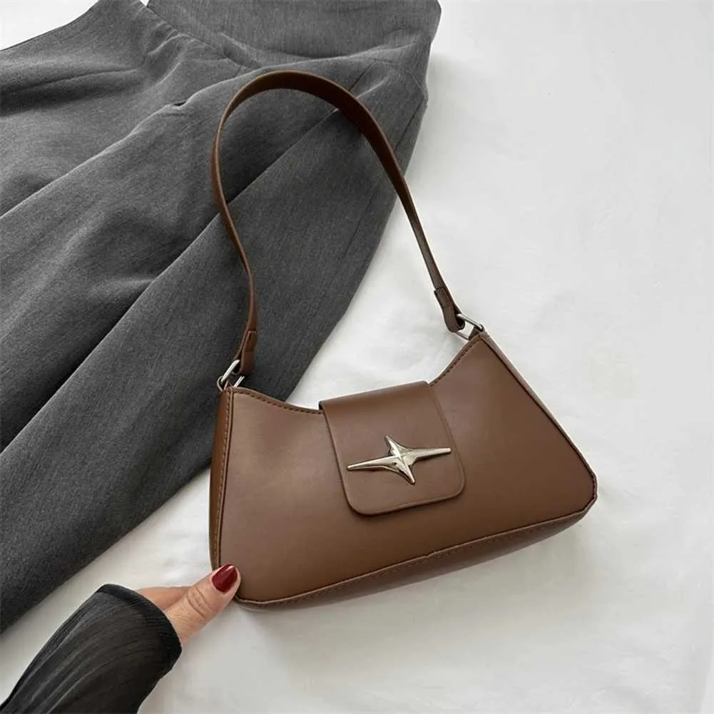 Borsa a tracolla in pelle PU retrò da donna 2023, classica, Y2K, piccola, con portafoglio, borsa da donna, per l'intimo quotidiano_voghion.com