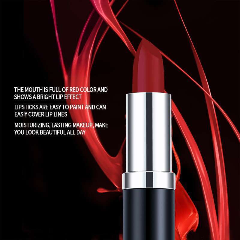 Skjønnhet Personlig pleie Langvarig vanntett matt leppestift_voghion.com