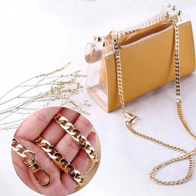 120cm Metalen Aluminium Tasketting Vervangende Onderdelen Accessoires voor Handgeweven Schouder Handtas DIY Handgemaakt Afneembaar_voghion.com