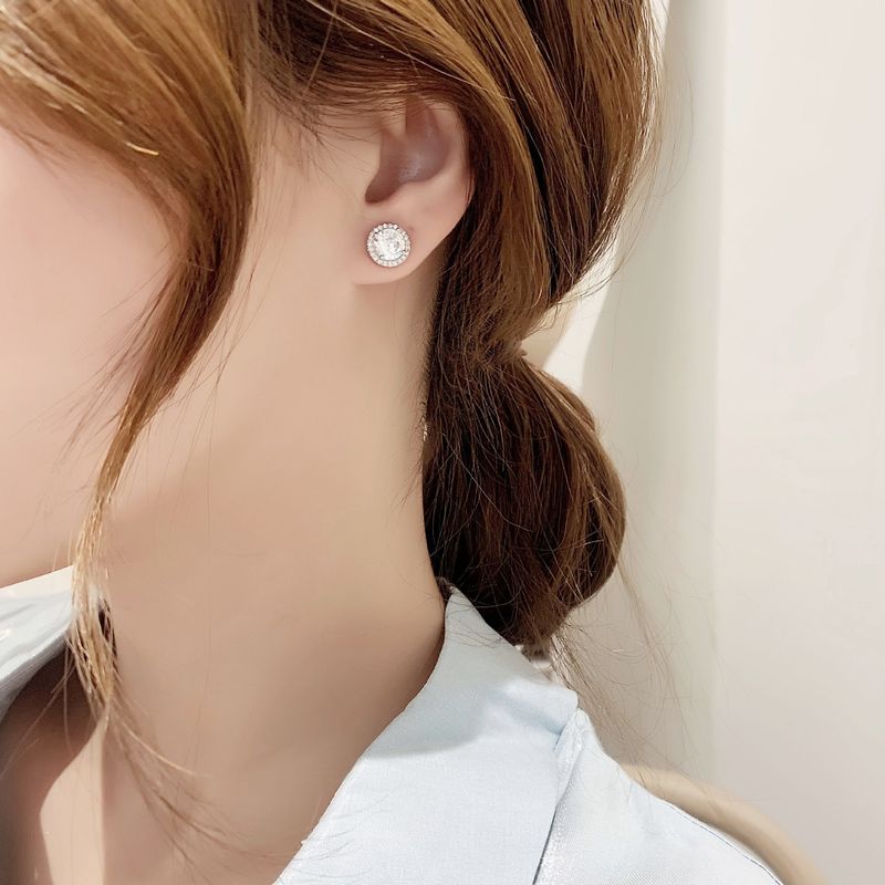 Moda moissanite full dia rotonda accessori donna argento placcato orecchini da donna_voghion.com