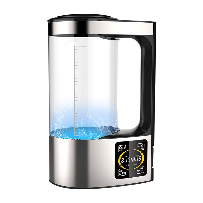 Bollitore elettrico ricco di idrogeno Generatore ricco di idrogeno sano Macchina per il riscaldamento dell'acqua con elettrolisi 2L per manuale in inglese_voghion.com