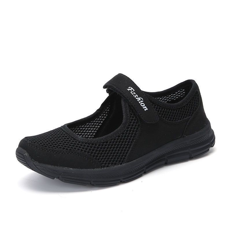 Scarpe da mamma in velcro per donna, nuove, estive, a rete larga, leggere, casual, comode e comode da passeggio_voghion.com