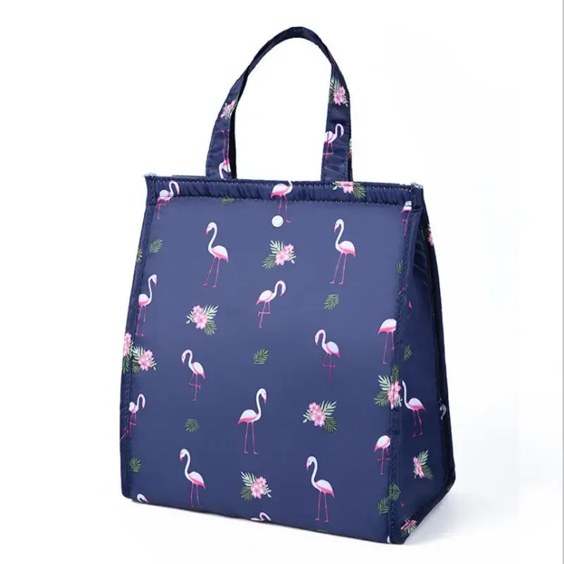 2024 Fashion Box Portable Insulated Canvas Thermal Food Picnic Tote Cooler Bag Lunch Bags For Women Kids_voghion.com