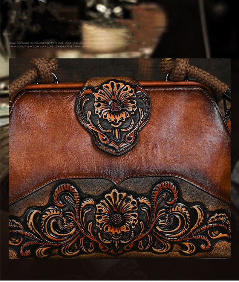 2024 Vintage Schulter Umhängetaschen Spleißen litche geprägte Handtasche für Damen Geschenk Geldbörse PU Leder_voghion.com