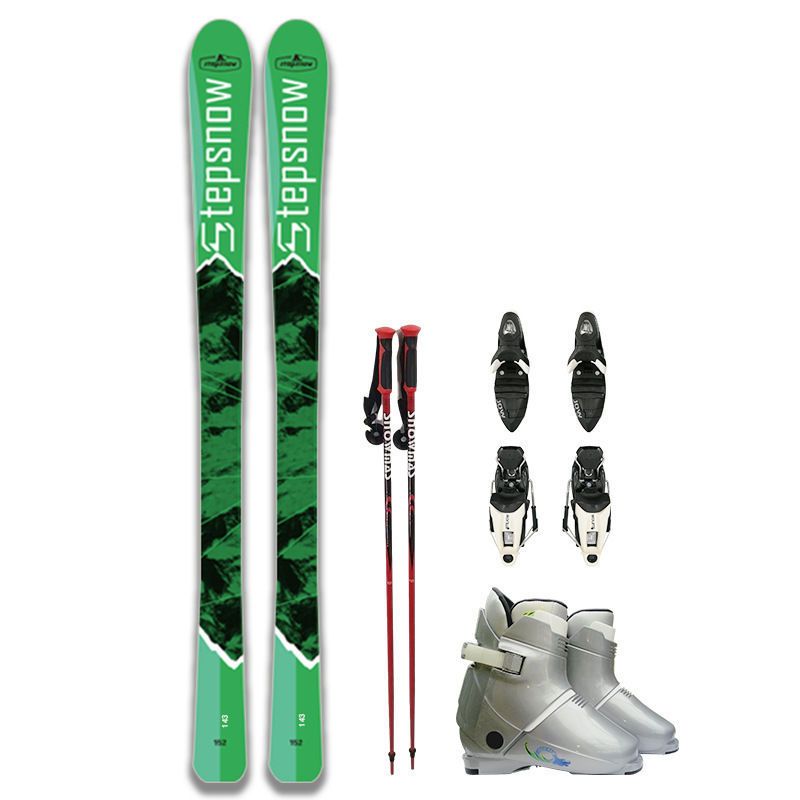 Nowy zestaw narciarski sprzęt dla dorosłych podwójne buty snowboardowe sprzęt śnieżny deska all-round sanki_voghion.com