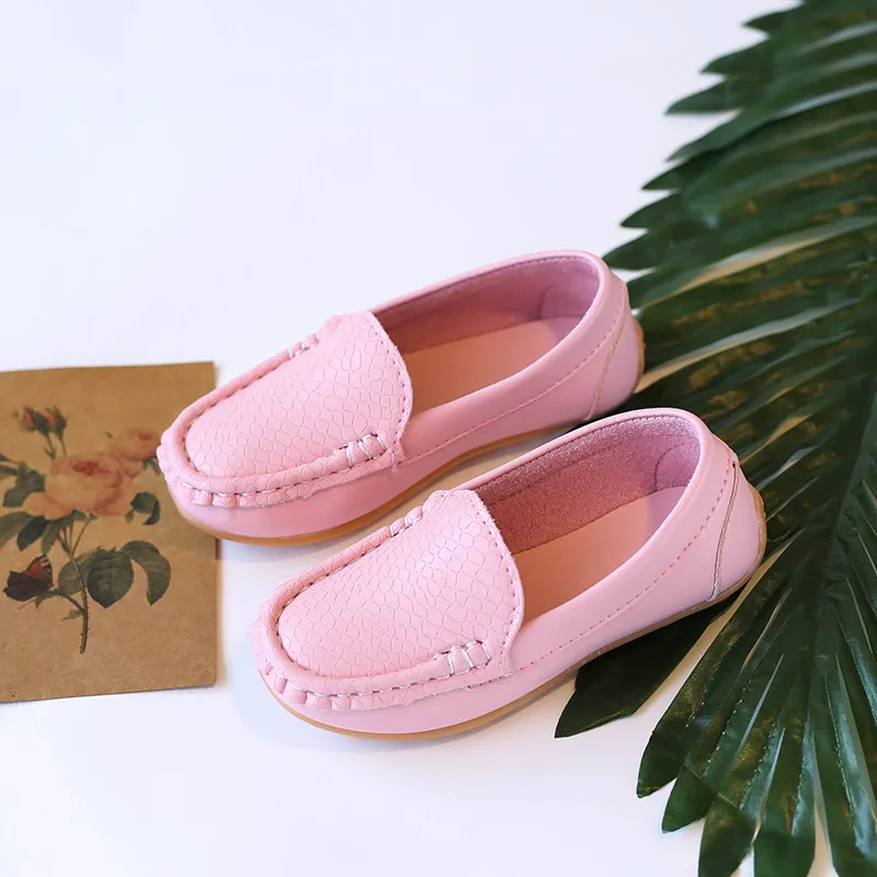 Mocasini sport casual pentru copii, culori bomboane, unisex, băieți și fete, mocasini moi, alunecă-on din piele PU, pentru copii mici, Happysteps, pantofi pentru tineri_voghion.com