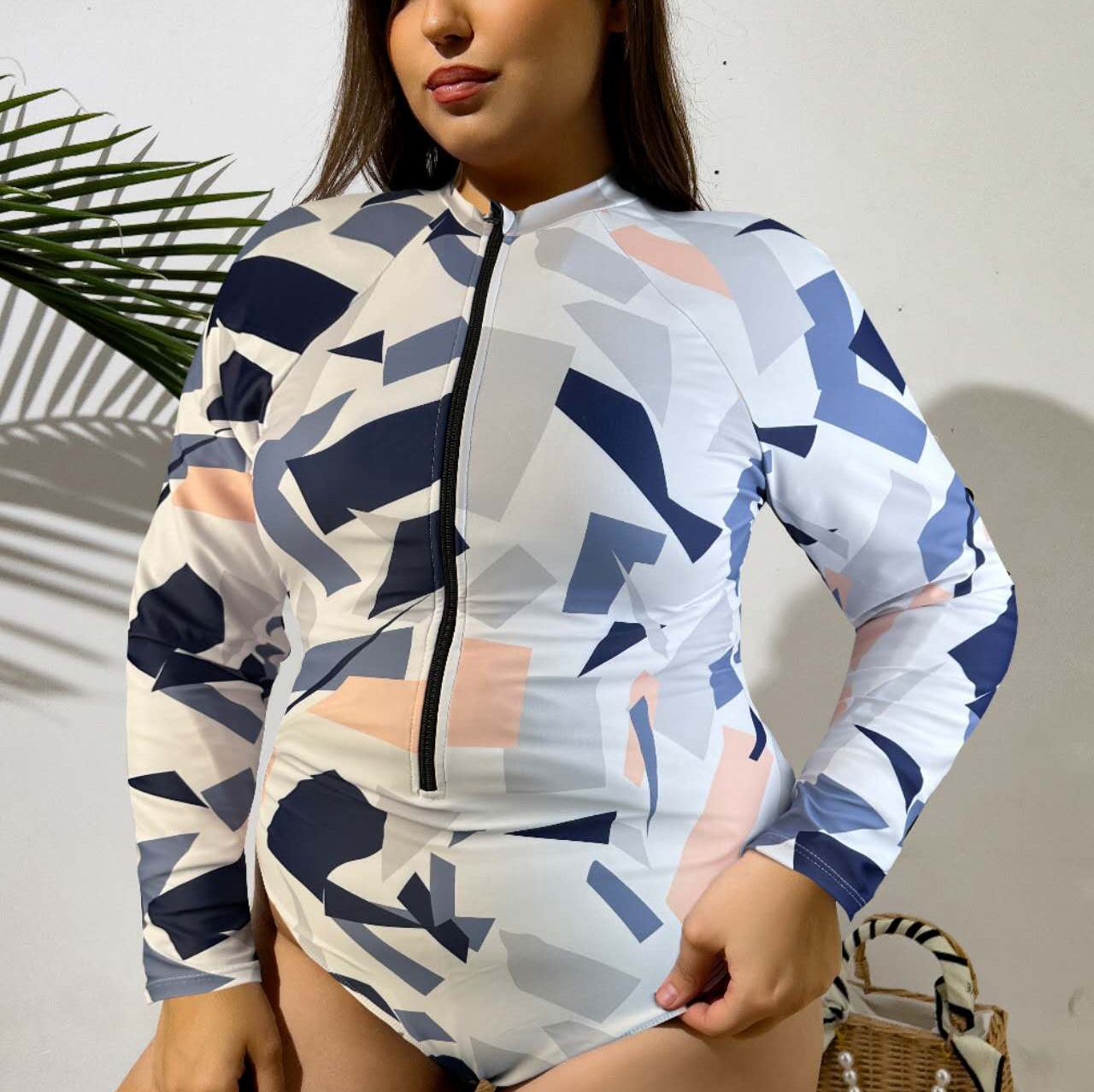 Maillot de bain une pièce Sexy pour femmes, grande taille, taille haute, Bikini_voghion.com