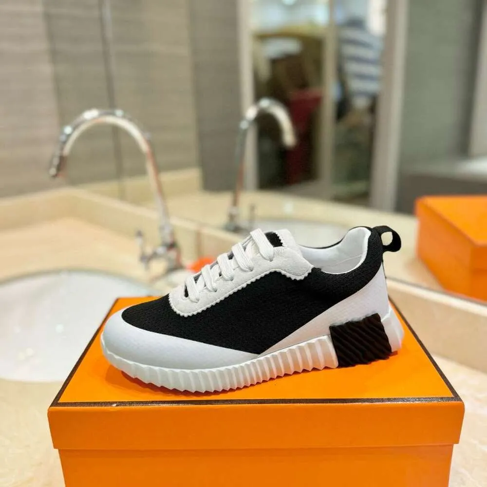Scarpe da ginnastica da uomo, stile casual, in pelle e rete, con lacci, sportive, con suola in gomma, basse, stile street._voghion.com