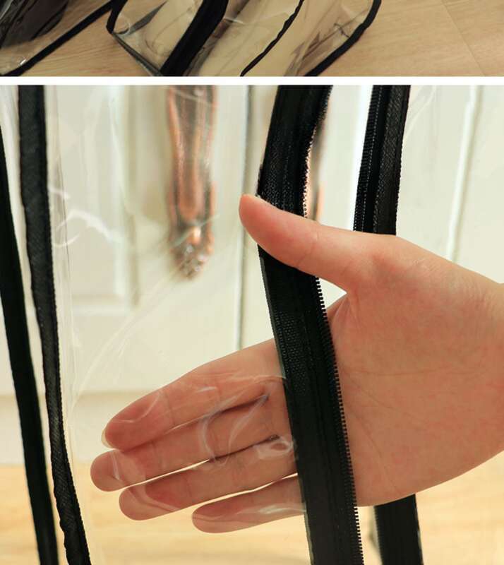 【 8247 People Praised 】 Transparent Dustproof Dormitory Moisture-proof Short Long Boots Shoe Storage Artifact Storage_voghion.com
