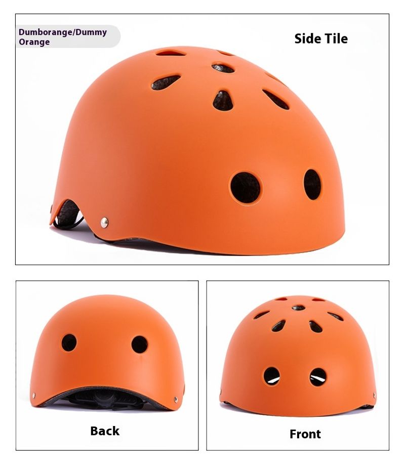 Rijden skateboard volwassen en kinder rolschaatsschoenen, loopfietshelm, verstelbare driftveiligheidshelm_voghion.com