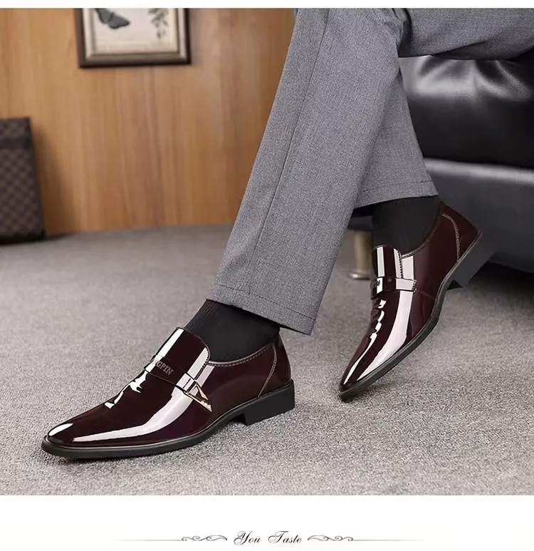 Herren Lackschuhe Für Business Und Formelle Anlässe Elegant_voghion.com