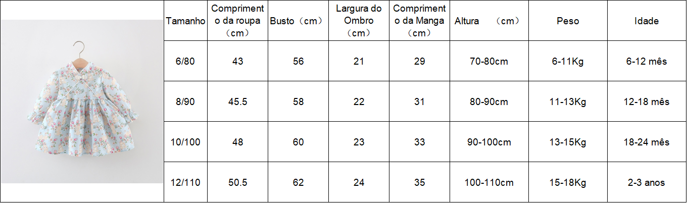 Autumn Baby Girl Dress Rabbit Print Long Sleeved Dress With Rabbit Ears Chinese Qipao Style Children's Clothing_voghion.com