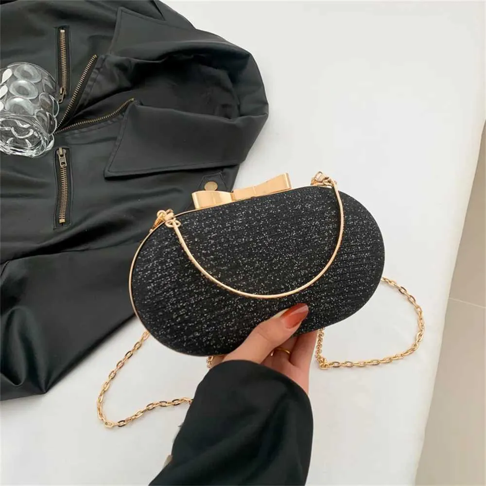 Pochette portefeuille femme rose brillant sequin sac à main 2024 nouvelle mode soirée dix police petit sac de créateur Y241019_voghion.com
